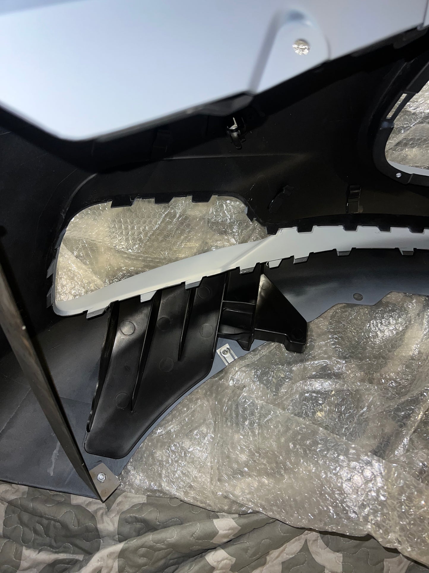 Maserati Ghibli Front Bumper Cover & Upper + Lower Grille Set 2014-2017