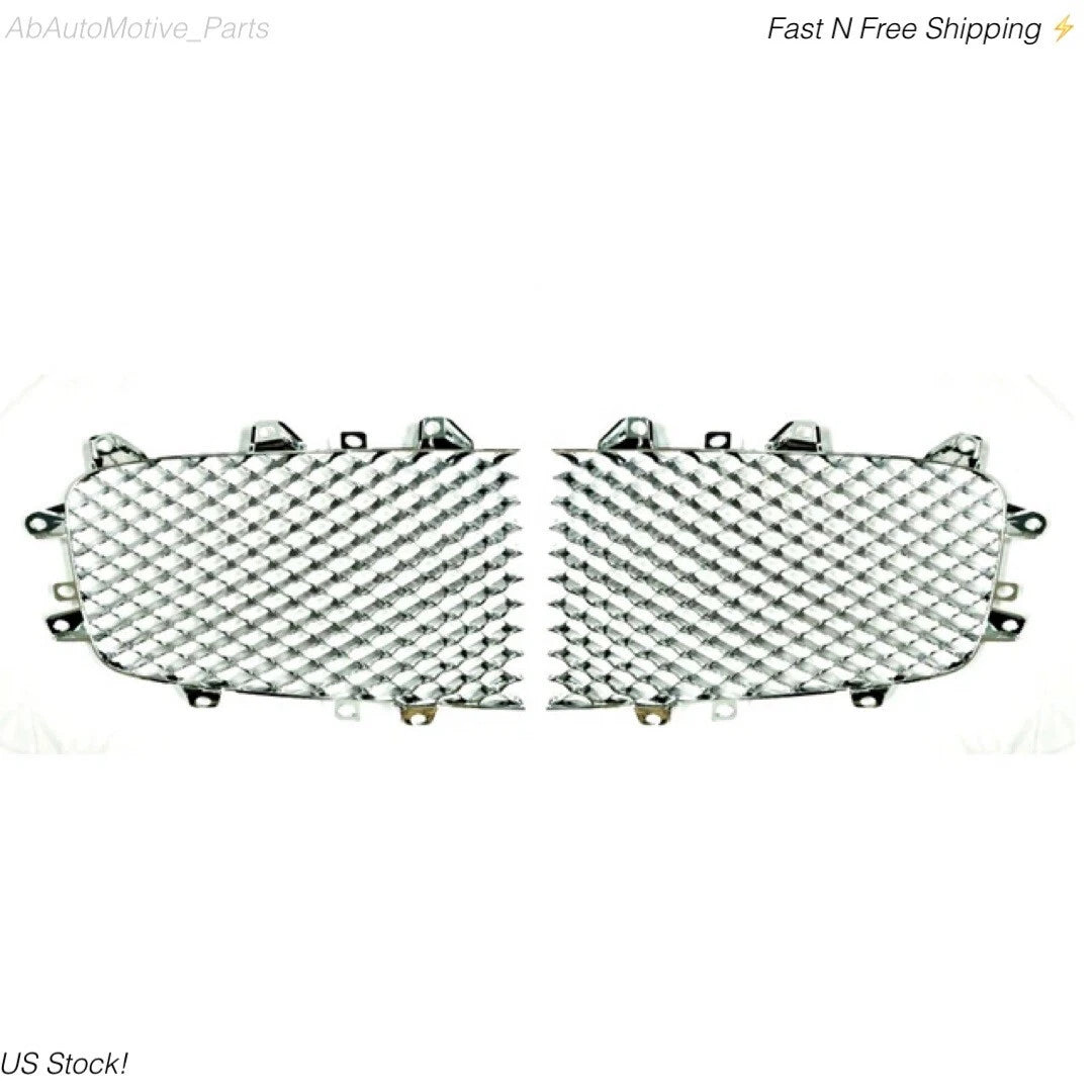 09-13 Bentley Continental GT GTC Flying Spur Grille Chrome Mesh Left Right