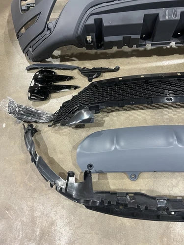 Range Rover Evoque Front Bumper Complete Assembly Grille Light Valance 2020-2023