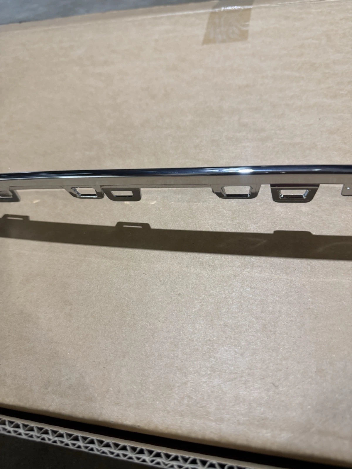 2018-2020 Rolls Royce Ghost Front Bumper Center Molding Trim Chrome Lower