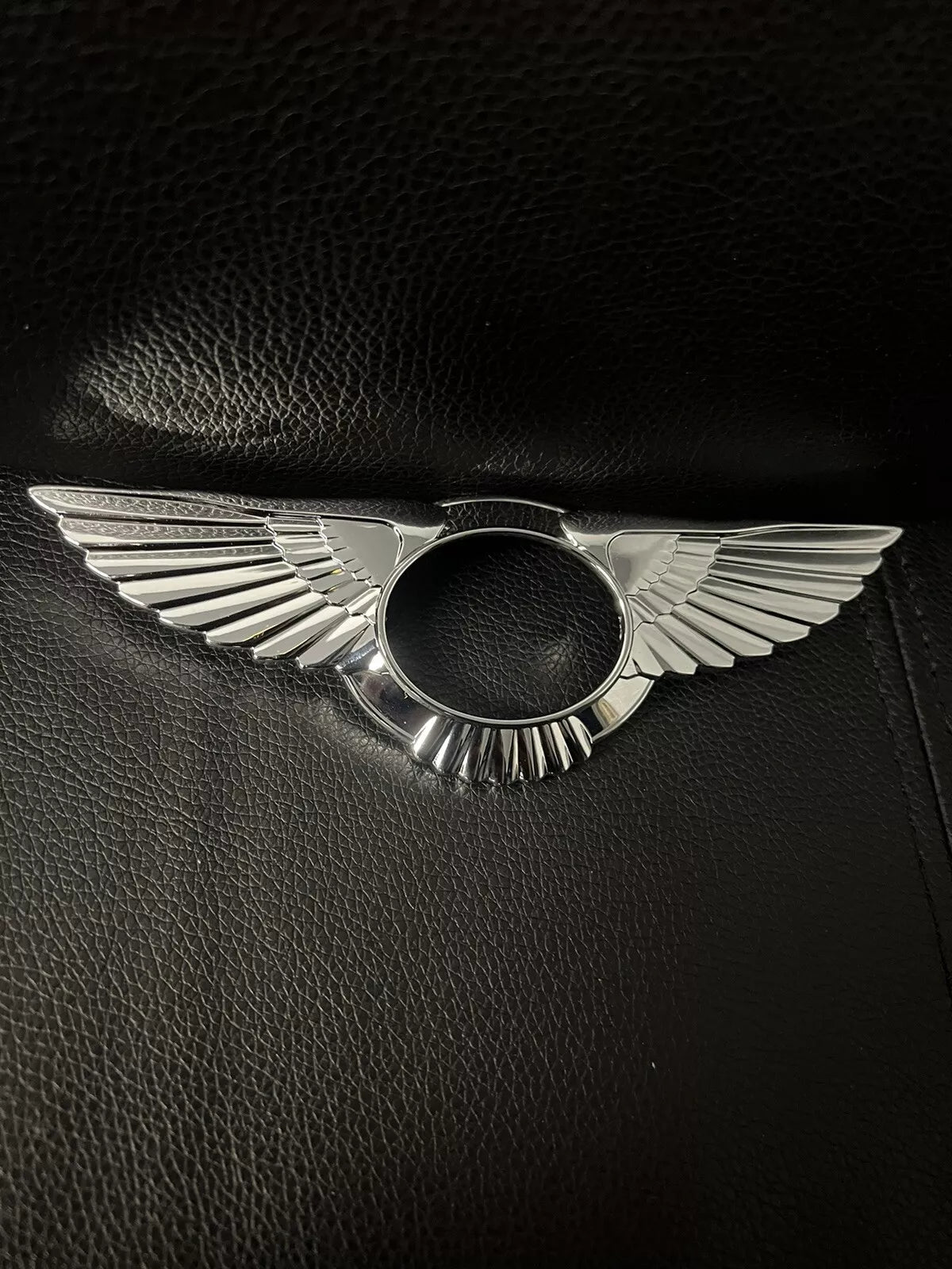 Bentley Continental GT GTC Front Bumper Grille Logo Trim Cover Chrome