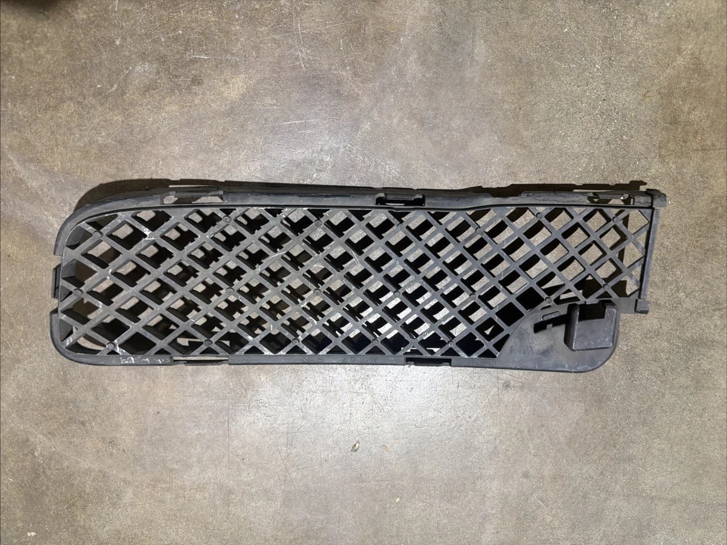 2010-2014 Rolls Royce Ghost Front Bumper Lower Grille Right Passenger Side OEM 51117198860