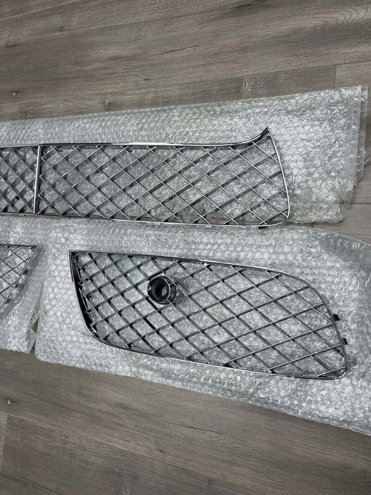 2012-2015 Bentley Continental GT GTC Front Bumper Lower Grille Mesh Set V8 4.0 Left Right Center