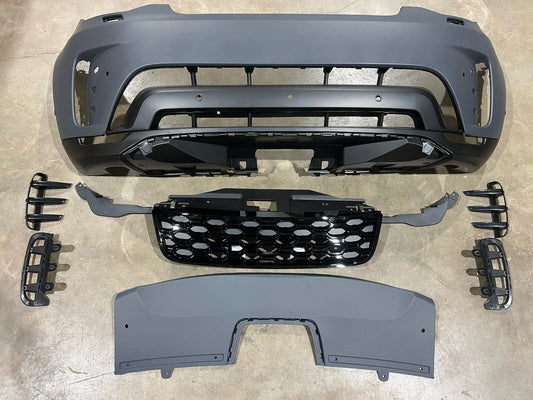 Land Rover Discovery R Dynamic Front Bumper Cover Grille Valance Set 2021-2023