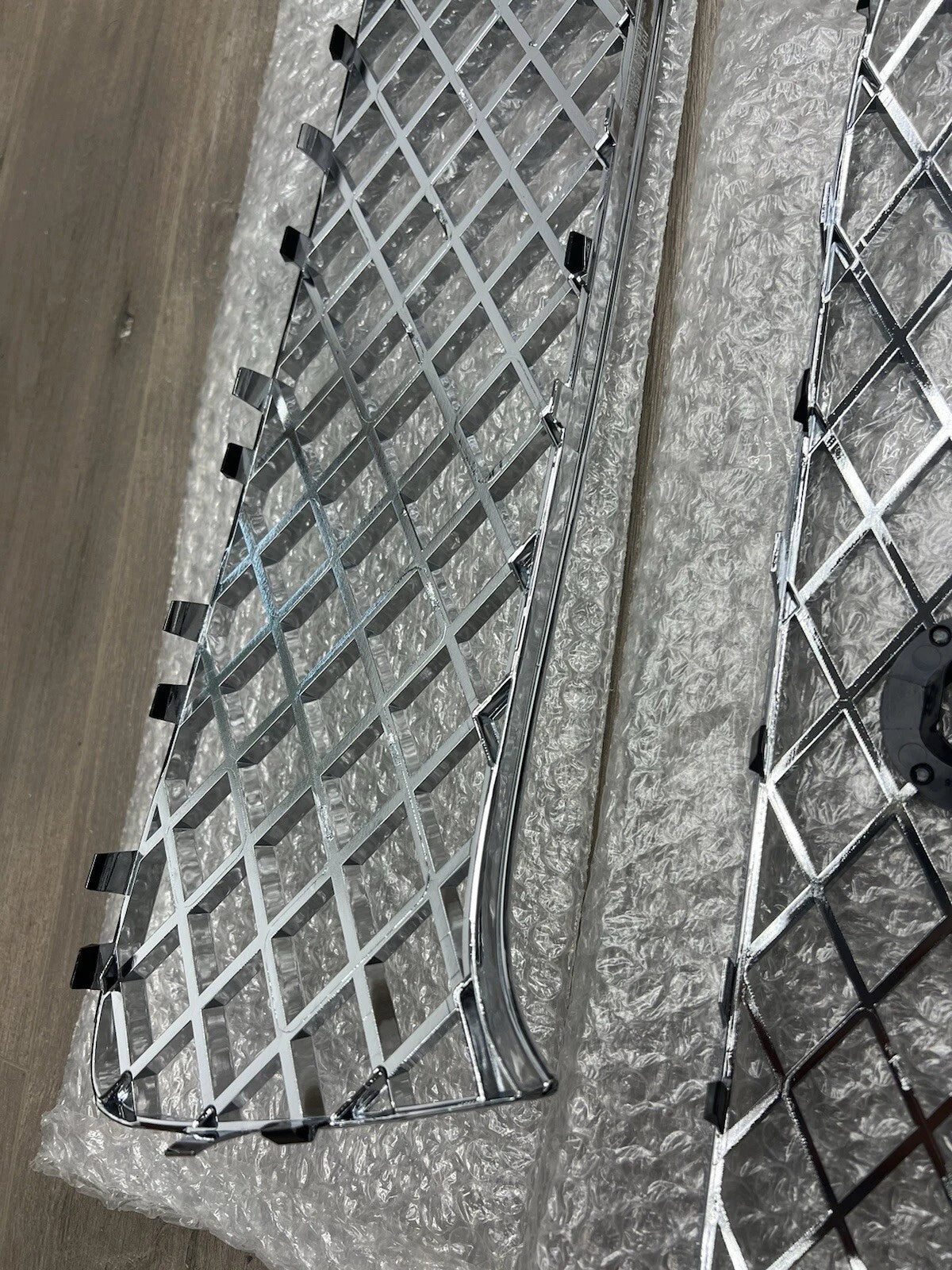 2012-2015 Bentley Continental GT GTC Front Bumper Lower Grille Mesh Set V8 4.0 Left Right Center