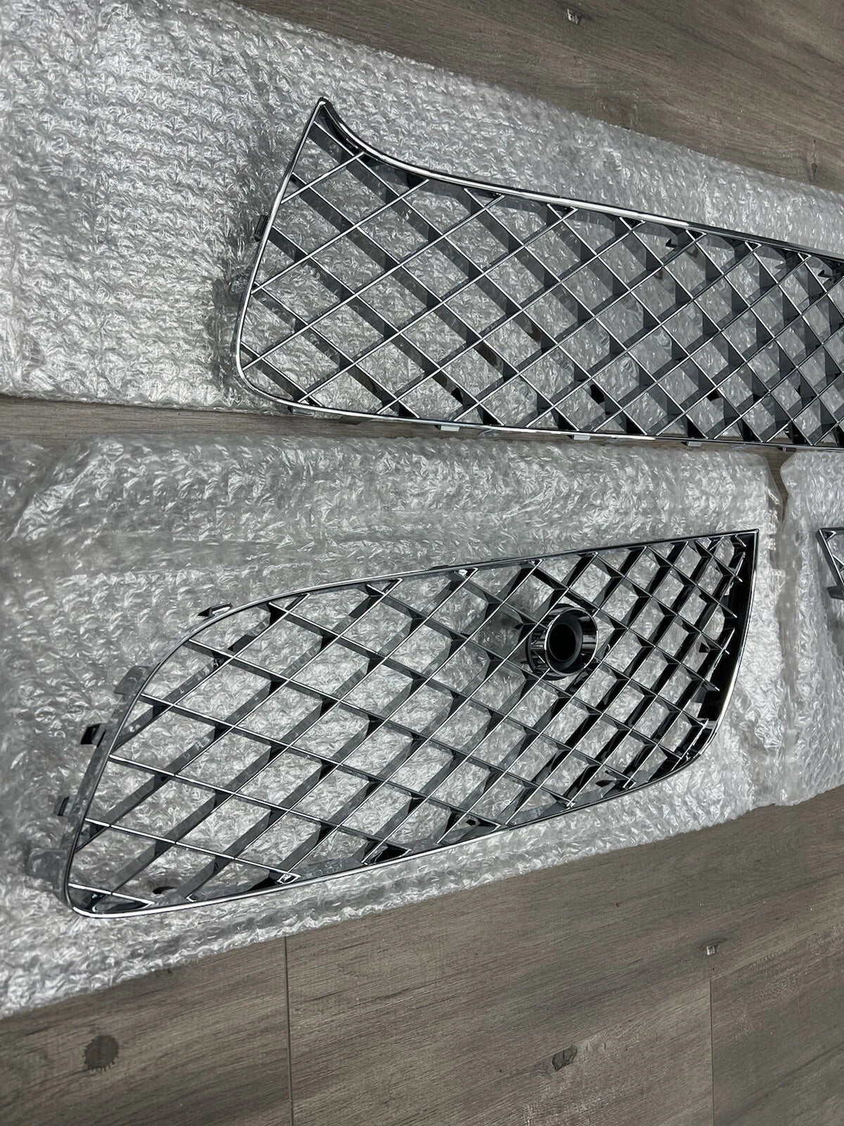 2012-2015 Bentley Continental GT GTC Front Bumper Lower Grille Mesh Set V8 4.0 Left Right Center