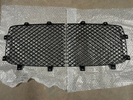 14-19 Bentley Flying Spur Bumper Radiator Grille Black Mesh Replacement