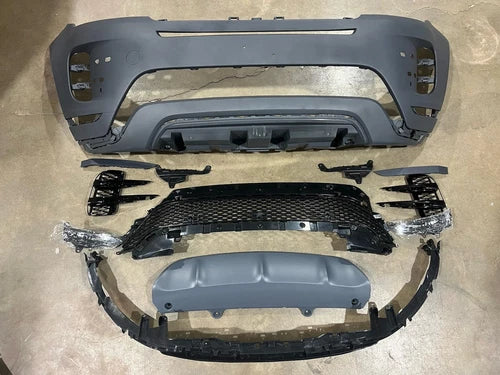 Range Rover Evoque Front Bumper Complete Assembly Grille Light Valance 2020-2023